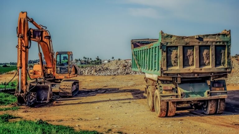 machine, industry, vehicle, heavy, equipment, machinery, excavator, excavation, dumper, truck trailer, brown truck, brown industry, excavator, excavator, excavator, excavator, excavator, excavation